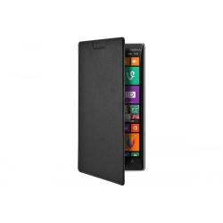 Etui Folio Noir Pour Nokia Lumia 930