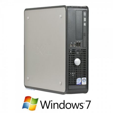 Dell Optiplex GX745-T632G80 Intel Core 2 Duo T6300 2Go 80Go Combo Windows 7