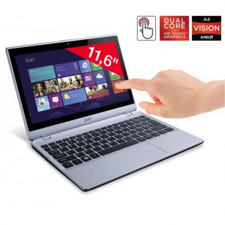 Les Affaires ! Tactile Acer Aspire V5-122P-42156G50nss AMD Dual Core A4 6Go 500Go 11,6" Windows 8