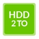 Remplacement disque dur par HDD 2To - Ordinateur reconditionné
