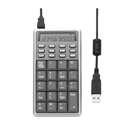 Ortek Calculator Mobile Mini Keypad - Pavé numérique USB