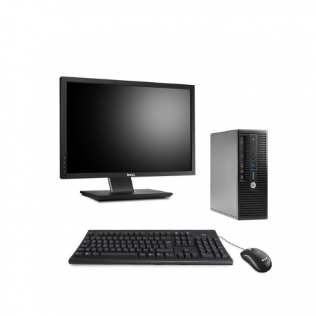 Pack HP ProDesk 400 G3 SFF - 8Go + Ecran 22