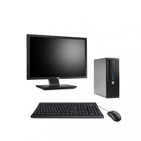 Pack HP ProDesk 400 G3 SFF - 8 Go - 2To HDD + Ecran 22