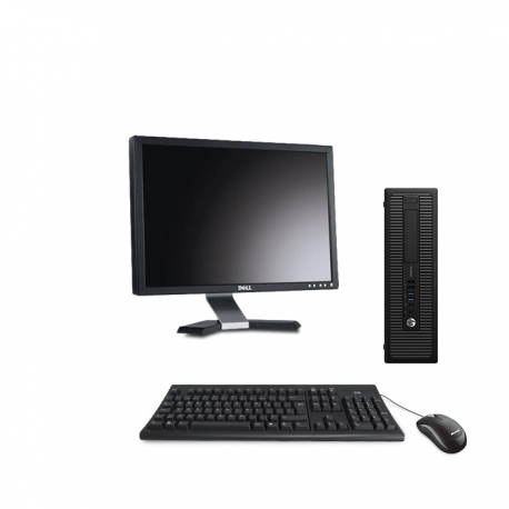 HP ProDesk 600 G2 SFF - i5 - 8 Go - 500 Go HDD + ecran 20