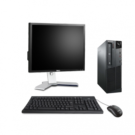 Lenovo ThinkCentre M81 SFF - i5 - 4Go - 250Go HDD + écran 19"