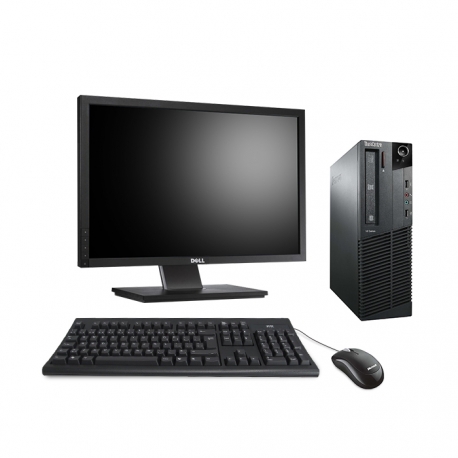 Lenovo ThinkCentre M81 SFF - i5 - 4Go - 250Go HDD + écran 22"