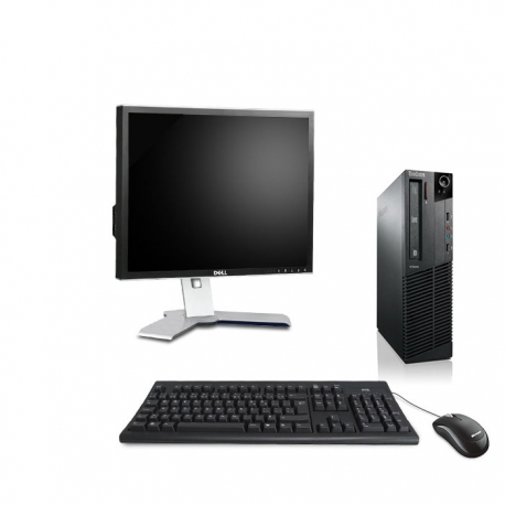 Pack M73 Lenovo thinkcentre - Pentium - 4Go - 250Go HDD + Ecran 19"