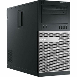 Ordinateur de bureau - Dell OptiPlex 7010 MT reconditionné - 8Go - SSD 120Go - Windows 10