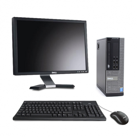 Pack Dell OptiPlex 9020 SFF - 8Go - HDD 500Go - Windows 10 - Ecran 20''