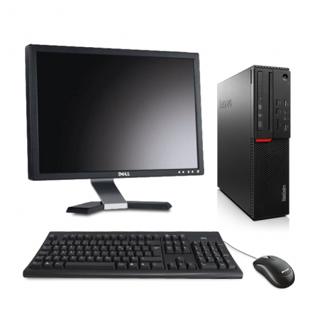 Lenovo ThinkCentre M800 SFF - 8Go 240Go SSD - Ecran 20"