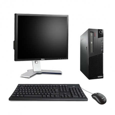 Lenovo ThinkCentre M82 SFF - 4Go - 250Go - Ecran 19''