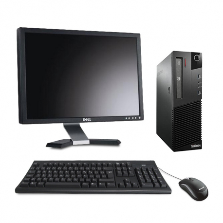 Lenovo ThinkCentre M82 SFF - 8Go - 250Go - Ecran 20''