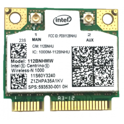 Carte WIFI Intel Centrino Wireless-N 1000 - 112BNHMW