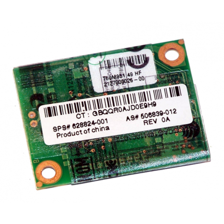 Carte WIFI Modem Card - HP Elitebook 8460P - 628824-001