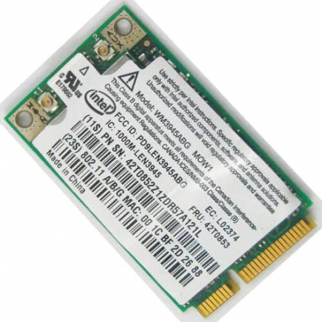 Carte Wifi Intel - Lenovo ThinkPad G Card - 42T0853 L02374 WMG3945ABG