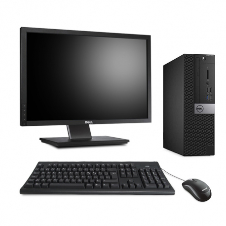 Dell OptiPlex 7050 SFF - 16Go - 256Go SSD - Ecran 22