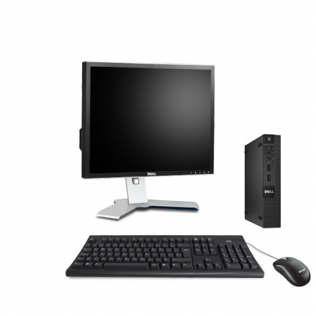 Dell OptiPlex 3020 Micro - 4Go - HDD 500Go - Ecran19