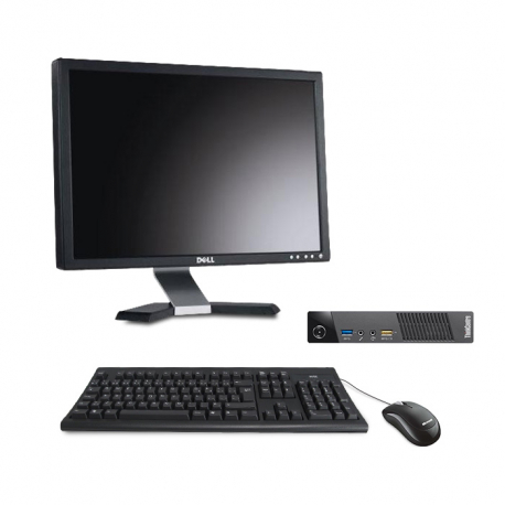 Lenovo ThinkCentre M73 Tiny- 8Go - 120Go SSD - ecran 20