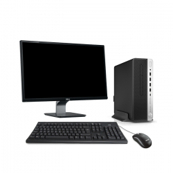Pack HP ProDesk 600 G3 SFF - i3 - 8Go - 1 To SSHD + 23"