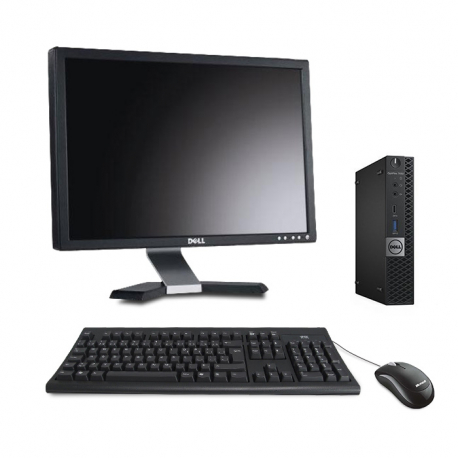 Dell OptiPlex 7050 Micro - 8Go - 500Go HDD - Ecran 20