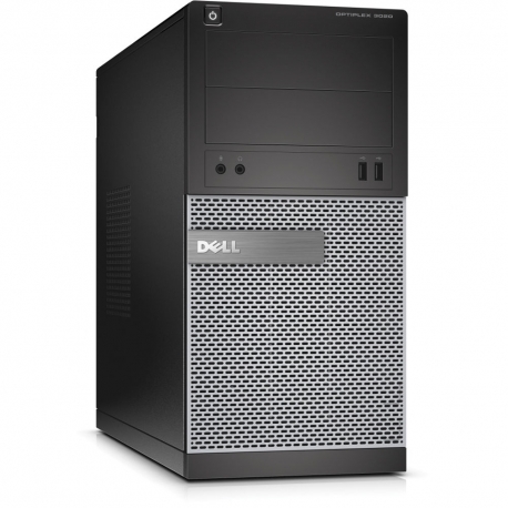 Ordinateur de bureau - Dell OptiPlex 3020 Tour reconditionné - Linux - 8Go - 120Go SSD - Windows 10