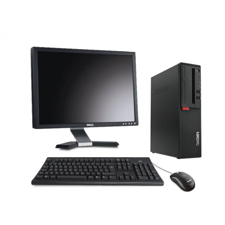 Lenovo ThinkCentre M710S Format SFF - 8Go - 240Go SSD - Ecran 20