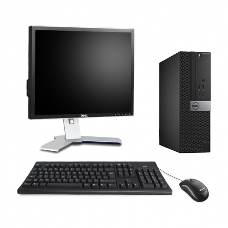 Dell OptiPlex 5040 SFF - 8Go 120Go SSD - Ecran 19