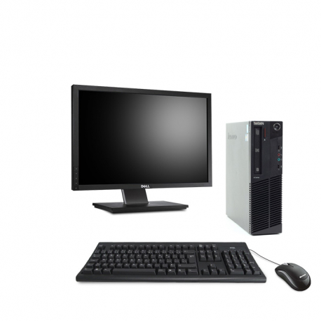 Lenovo ThinkCentre M83 SFF - Linux - 8Go - 120Go SSD - Ecran 22
