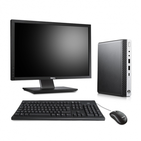 HP ProDesk 600 G3 DM - i5 - 8Go - 240 Go SSD - Linux - Ecran 22
