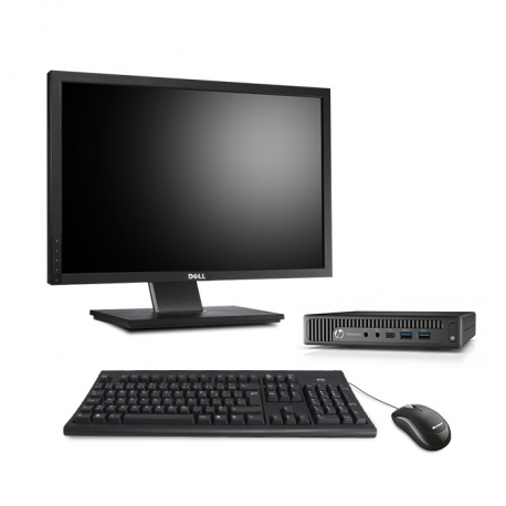 HP prodesk 600 G1 DM - 8Go - 240Go SSD - Ecran 22