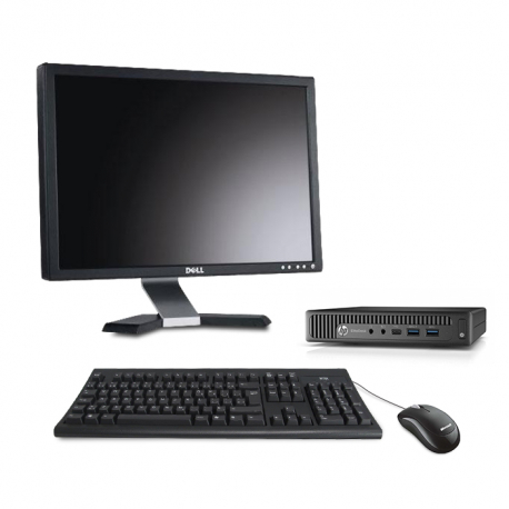 HP prodesk 600 G1 DM - 8Go - 120Go SSD - Ecran 20