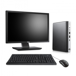 HP ProDesk 600 G3 DM - i5 - 8Go - 240 Go SSD - Ecran 24 - Linux