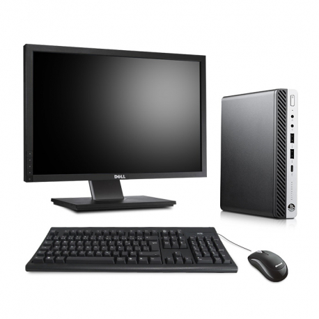 HP ProDesk 600 G3 DM - i5 - 8Go - 240 Go SSD - Ecran 24 - Linux
