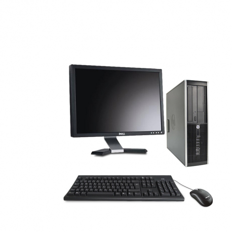 Pack HP Elite 8300 DT - Linux - 8Go - 240 Go SSD + Ecran 20"