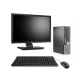 Pack PC bureau reconditionné - Dell OptiPlex 7010 USFF + Écran 22" - i3 - 8Go - SSD 256 Go - Linux