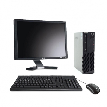 Lenovo ThinkCentre M83 SFF - 8Go - 500Go HDD - Ecran 20