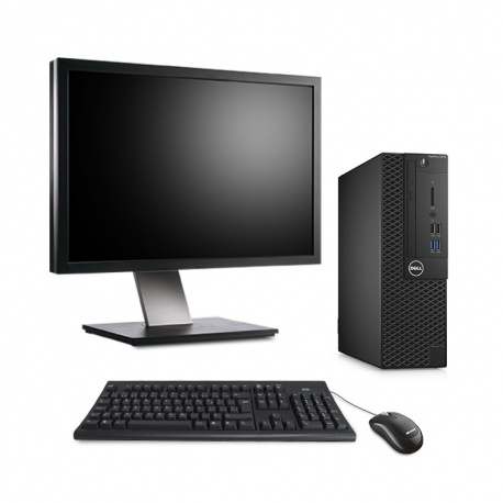 Dell OptiPlex 3050 SFF - i7 - 8Go - SSD 256Go - Ecran 24