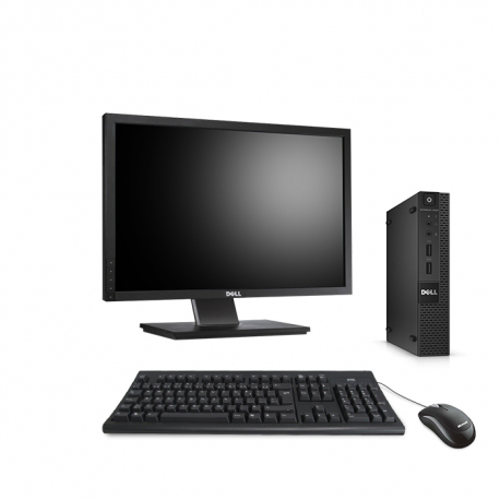 Ordinateur de bureau reconditionne - Dell OptiPlex 9020 USFF - 8Go - SSD 256Go - Windows 10