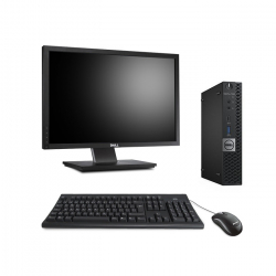 Pack Dell OptiPlex 7050 Micro - 8Go - 256Go SSD + Écran 22"