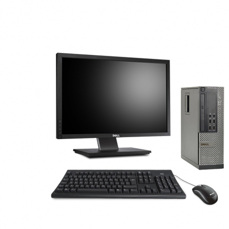 Ordinateur de bureau reconditionné - Dell OptiPlex 7010 SFF - 8Go - 500Go HDD - Windows 10