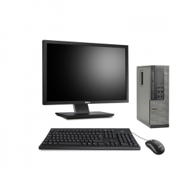 Ordinateur de bureau reconditionné - Dell OptiPlex 7010 SFF - 8Go - SSD 120 Go - Windows 10