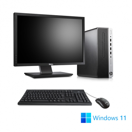 Pack HP ProDesk 600 G5 SFF - i5 - 16Go - 256Go SSD + Écran 22"