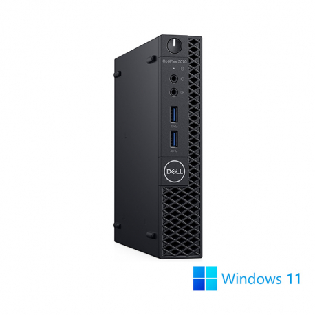 Dell OptiPlex 3070 Micro - 16Go - 256 Go SSD - W11