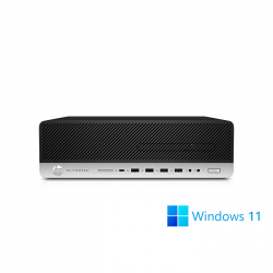 HP EliteDesk 800 G4 SFF - PC de bureau reconditionné - 16Go - 1To SSD - W11