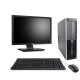 Pack Pc bureau reconditionné - HP Compaq Elite 8200 DT - 8Go - 1To HDD - Ecran22