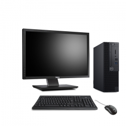 Dell OptiPlex 3070 SFF - 16Go - 512Go SSD - W11 + Ecran 22"