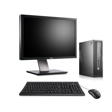 Pack HP EliteDesk 800 G1 SFF - 16Go - 1To HDD + Ecran 24''