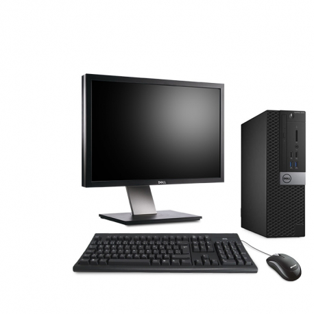 Pack Dell OptiPlex 3040 Tour - 16Go - SSD 256Go + Ecran 24"