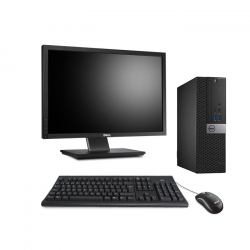 Pack Dell OptiPlex 5050 SFF - 16Go - 512Go SSD + Écran 24"