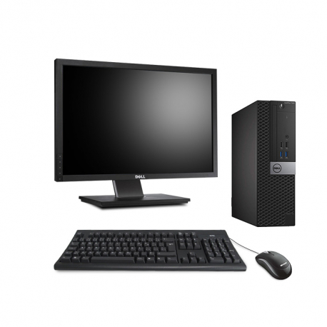 Pack Dell OptiPlex 5050 SFF - 16Go - 512Go SSD + Écran 24"